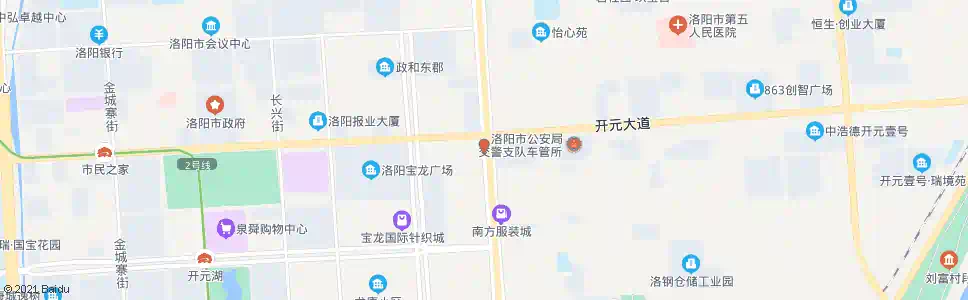 洛阳龙门大道开元大道口_公交站地图_洛阳公交_妙搜公交查询2024