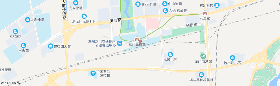 洛阳通衢路龙门大道口西_公交站地图_洛阳公交_妙搜公交查询2024