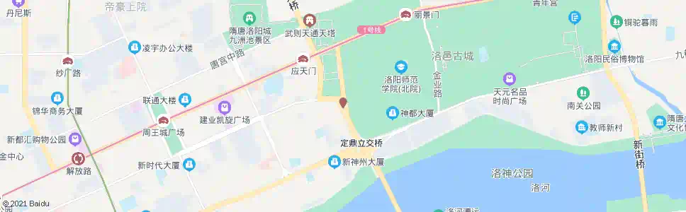 洛阳陇海铁路立交桥北_公交站地图_洛阳公交_妙搜公交查询2024