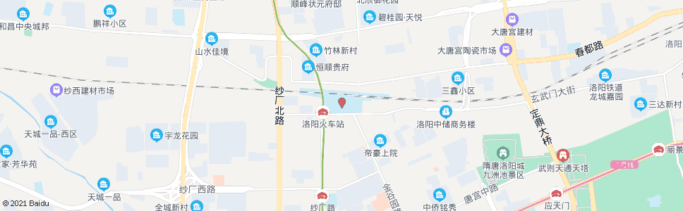 洛阳蓬莱新村_公交站地图_洛阳公交_妙搜公交查询2024
