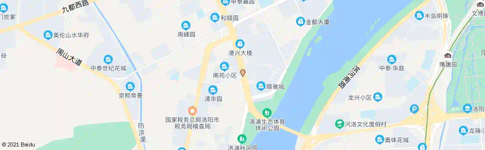 洛阳民居清华园(南苑路南昌路口)_公交站地图_洛阳公交_妙搜公交查询2024