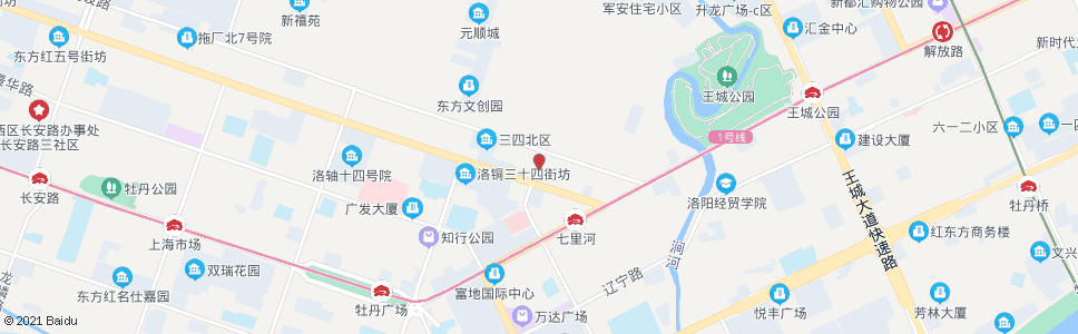 洛阳长春路中州西路口北_公交站地图_洛阳公交_妙搜公交查询2024