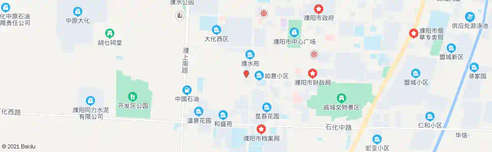 濮阳五甲户_公交站地图_濮阳公交_妙搜公交查询2024