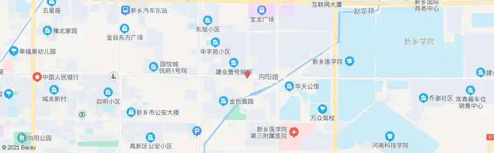 新乡向阳路口新一街_公交站地图_新乡公交_妙搜公交查询2024