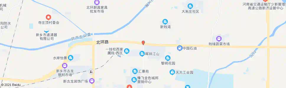 新乡新飞大道北环路口_公交站地图_新乡公交_妙搜公交查询2024