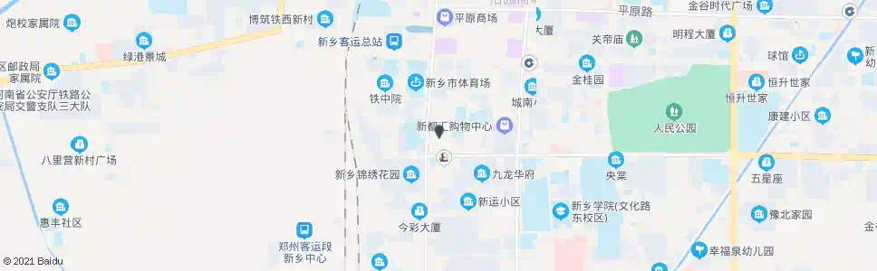 新乡新乡县中心医院_公交站地图_新乡公交_妙搜公交查询2024