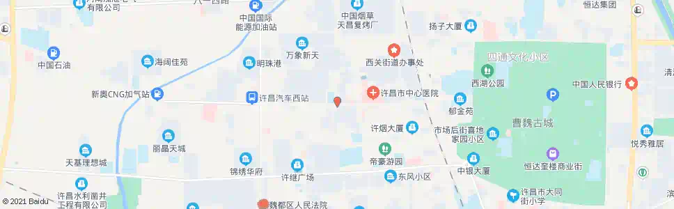 许昌烟厂家属院_公交站地图_许昌公交_妙搜公交查询2024