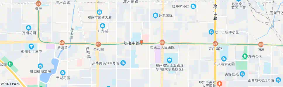 郑州航海路孙八寨_公交站地图_郑州公交_妙搜公交查询2024