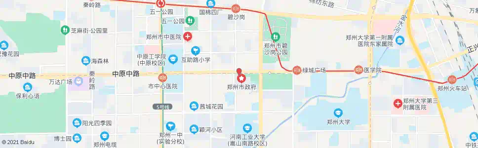 郑州东山路口_公交站地图_郑州公交_妙搜公交查询2024