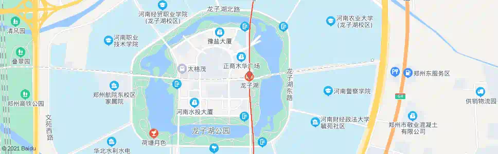 郑州龙子湖站_公交站地图_郑州公交_妙搜公交查询2024