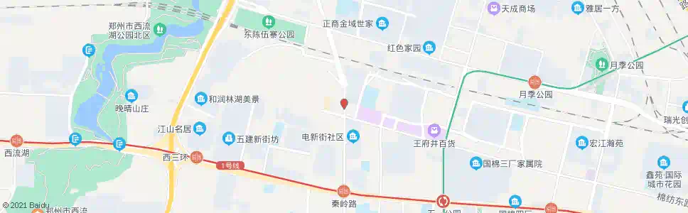 郑州秦岭路棉纺路站_公交站地图_郑州公交_妙搜公交查询2024