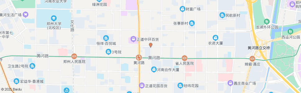 郑州政六街红旗路站_公交站地图_郑州公交_妙搜公交查询2024