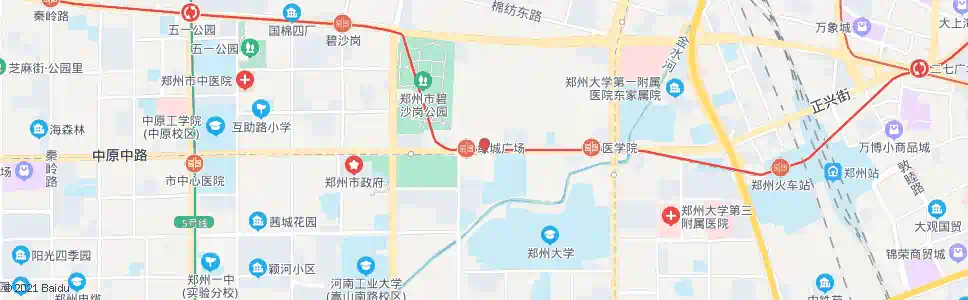 郑州中原路兴华街站_公交站地图_郑州公交_妙搜公交查询2024