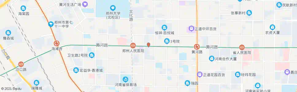 郑州黄河路经八路站_公交站地图_郑州公交_妙搜公交查询2024