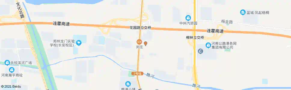 郑州大黄冶村北口_公交站地图_郑州公交_妙搜公交查询2024