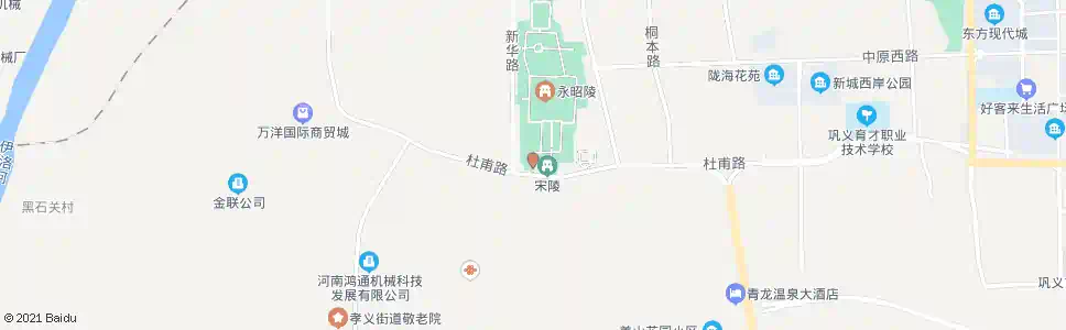 郑州永昭陵_公交站地图_郑州公交_妙搜公交查询2024