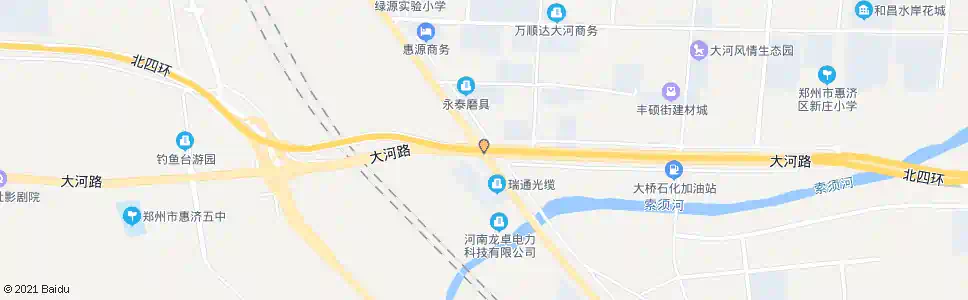 郑州大河路江山路站_公交站地图_郑州公交_妙搜公交查询2024