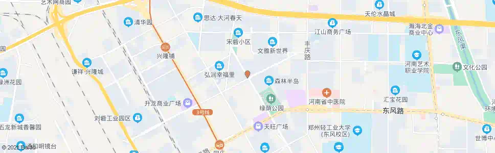 郑州天明路宋寨南街站_公交站地图_郑州公交_妙搜公交查询2024