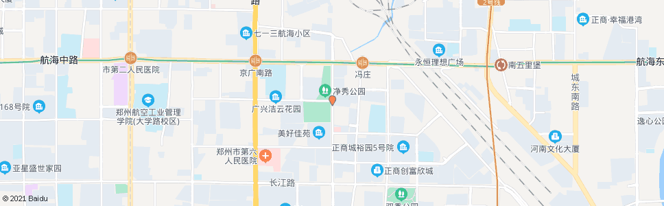 郑州碧云路华中路站_公交站地图_郑州公交_妙搜公交查询2024