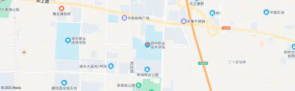 郑州郑州豫龙学校_公交站地图_郑州公交_妙搜公交查询2024