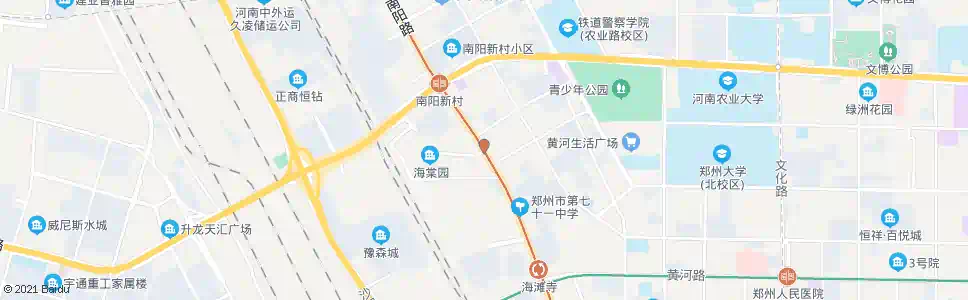 郑州南阳路海棠寺_公交站地图_郑州公交_妙搜公交查询2024