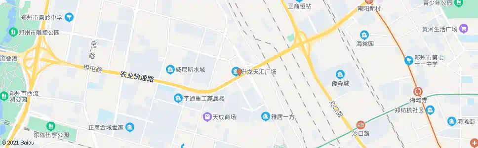 郑州农业路嵩山北路_公交站地图_郑州公交_妙搜公交查询2024