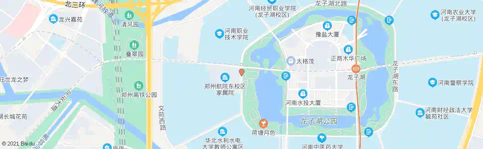 郑州龙子湖西路平安大道_公交站地图_郑州公交_妙搜公交查询2024