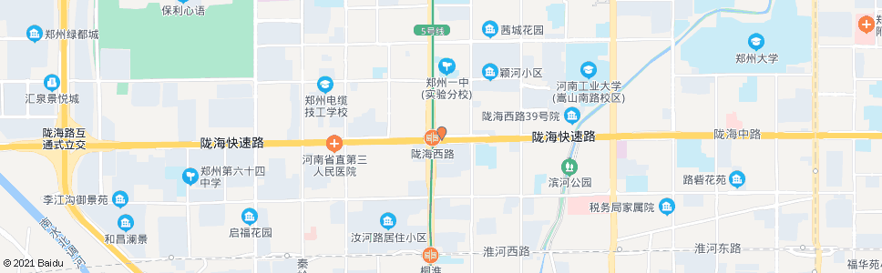 郑州陇海路桐柏路(BRT)_公交站地图_郑州公交_妙搜公交查询2024