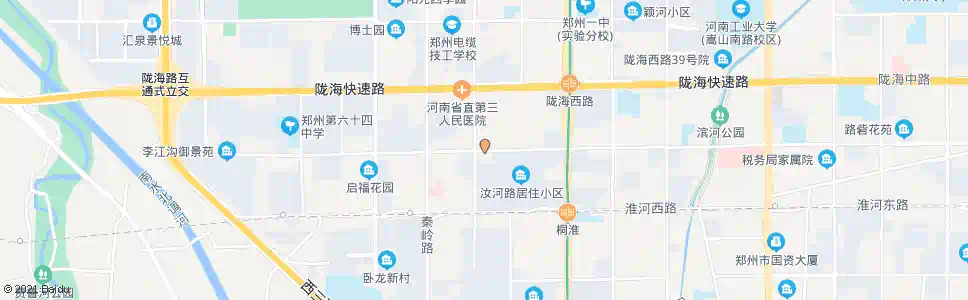 郑州世纪联华汝河店站_公交站地图_郑州公交_妙搜公交查询2024