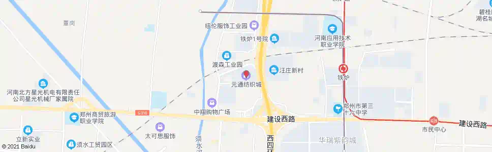 郑州元通纺织城(韩香家纺)_公交站地图_郑州公交_妙搜公交查询2024