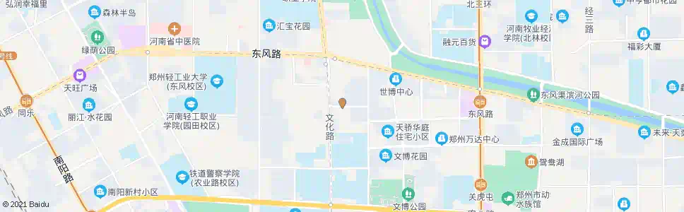 郑州白庙路文化路_公交站地图_郑州公交_妙搜公交查询2024