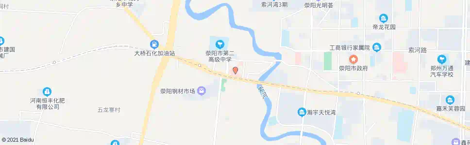 郑州中医院(荥阳)_公交站地图_郑州公交_妙搜公交查询2024