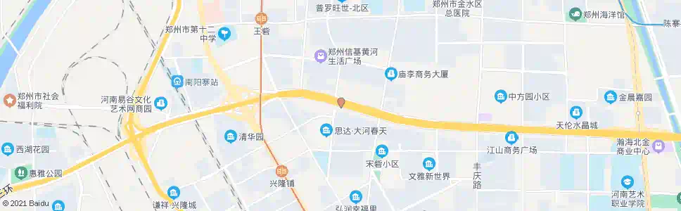 郑州北三环丰华路_公交站地图_郑州公交_妙搜公交查询2024