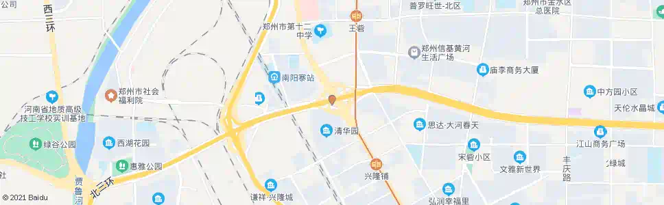 郑州北三环南阳路(BRT)_公交站地图_郑州公交_妙搜公交查询2024