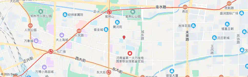 郑州城北路紫荆山路站_公交站地图_郑州公交_妙搜公交查询2024