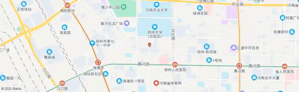 郑州黄河北街红专路_公交站地图_郑州公交_妙搜公交查询2024