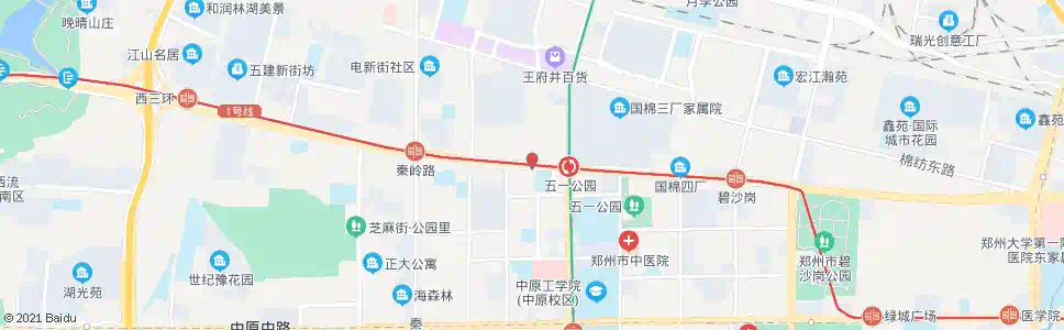 郑州建设路桐柏路_公交站地图_郑州公交_妙搜公交查询2024