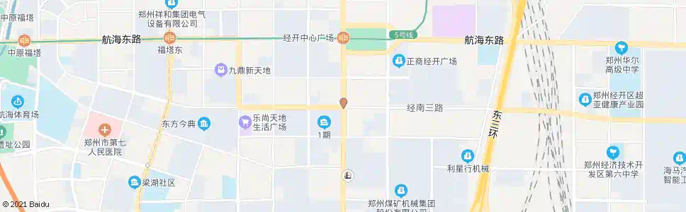 郑州经南三路经开第八大街_公交站地图_郑州公交_妙搜公交查询2024