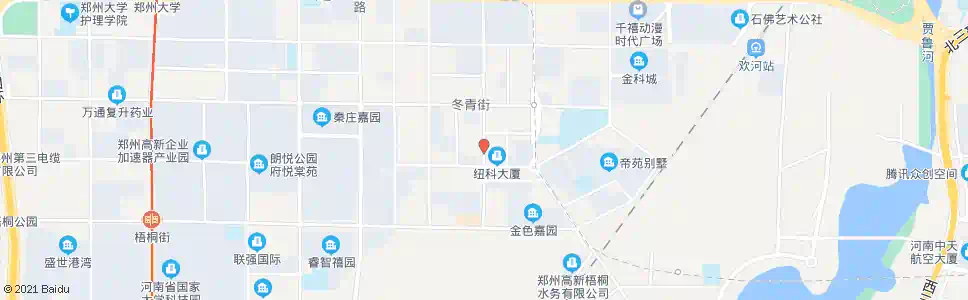 郑州合欢街金梭路_公交站地图_郑州公交_妙搜公交查询2024