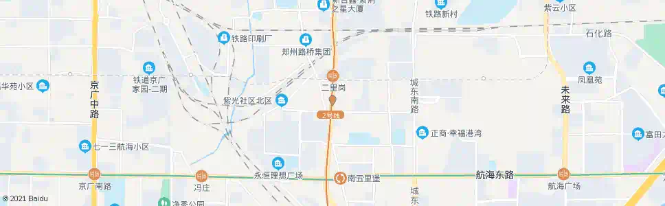 郑州紫荆山路金城街站_公交站地图_郑州公交_妙搜公交查询2024