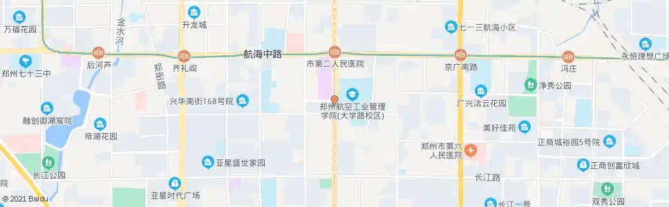 郑州郑州航空工业管理学院_公交站地图_郑州公交_妙搜公交查询2024