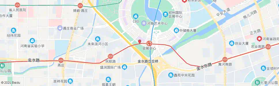 郑州商务外环路西八街_公交站地图_郑州公交_妙搜公交查询2024