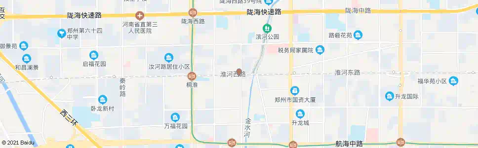 郑州淮河路工人路_公交站地图_郑州公交_妙搜公交查询2024