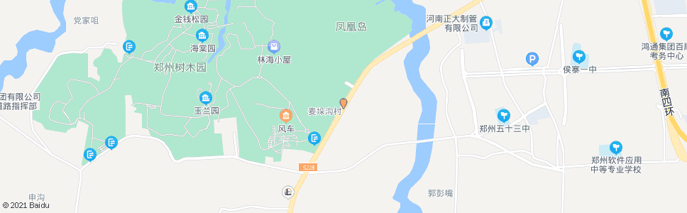 郑州麦秸垛沟村_公交站地图_郑州公交_妙搜公交查询2024