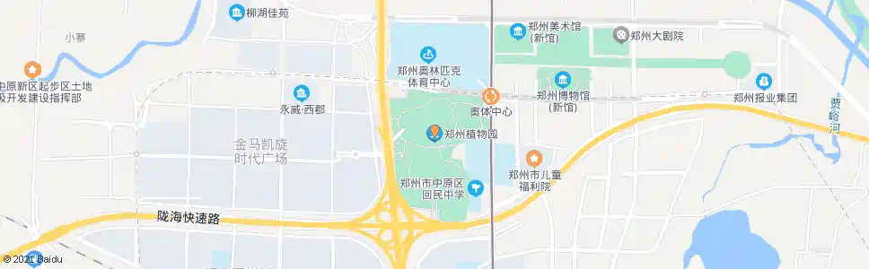 郑州西四环中原路_公交站地图_郑州公交_妙搜公交查询2024