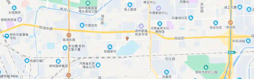 郑州火车货运东站_公交站地图_郑州公交_妙搜公交查询2024