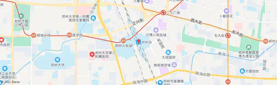 郑州胖庄_公交站地图_郑州公交_妙搜公交查询2024