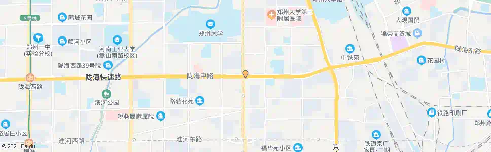 郑州陇海路大学路_公交站地图_郑州公交_妙搜公交查询2024