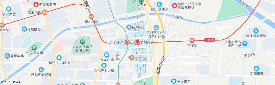 郑州中心路东段_公交站地图_郑州公交_妙搜公交查询2024
