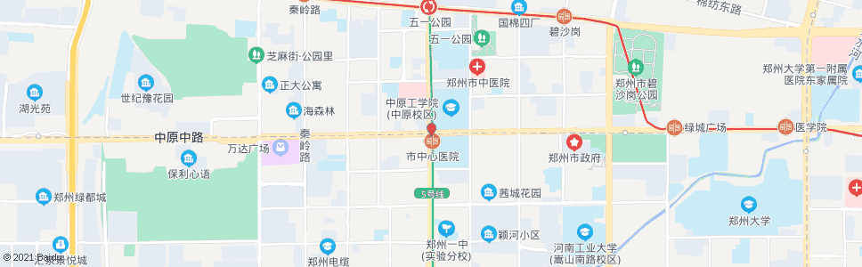 郑州振兴路中原路_公交站地图_郑州公交_妙搜公交查询2024